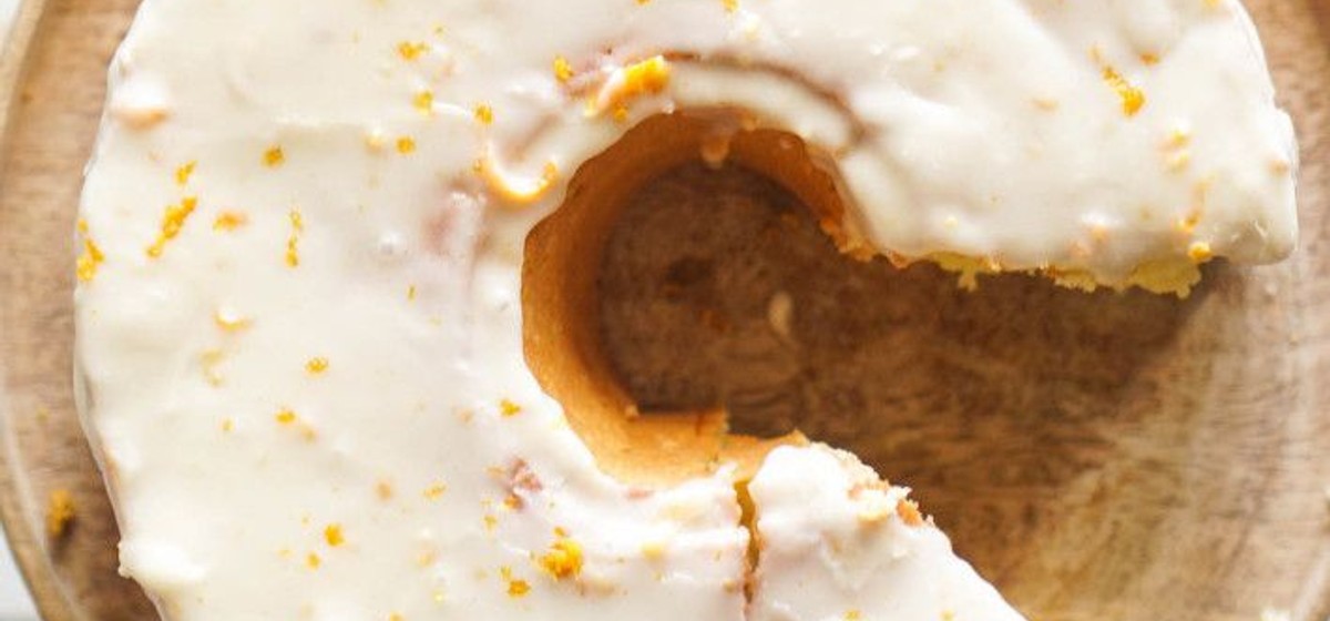 Orange Chiffon Cake with Orange Zest Icing Recipe | SideChef