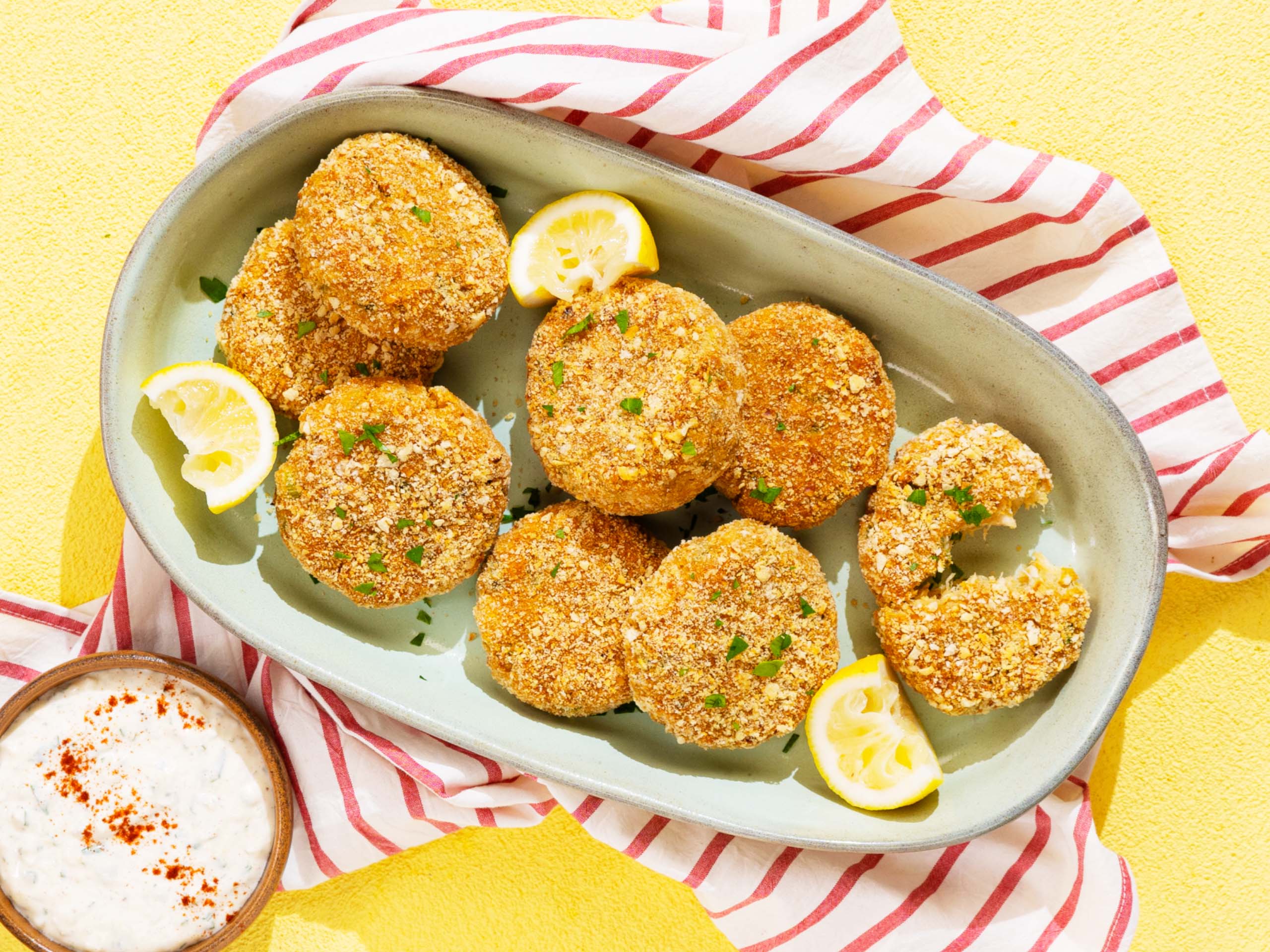 Deviled crab cakes recipe sidechef