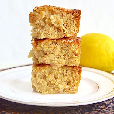 Strawberry Lemon Oat Blondies Recipe | SideChef