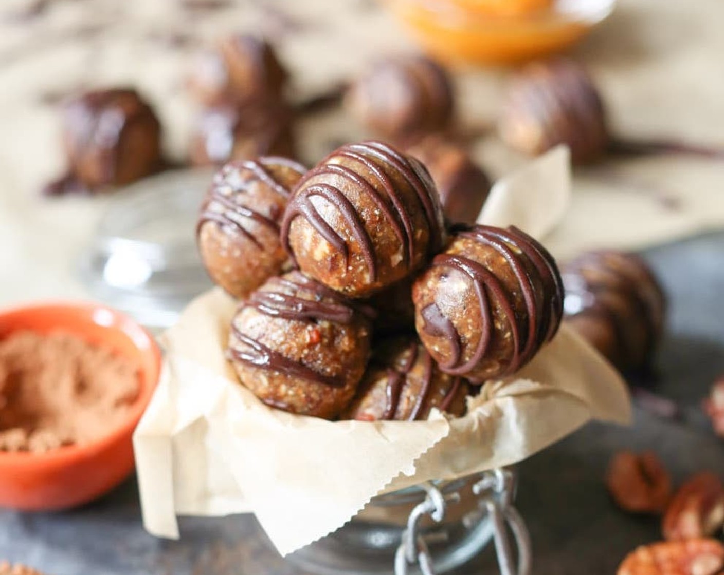 Pumpkin-Pecan Pie Truffles