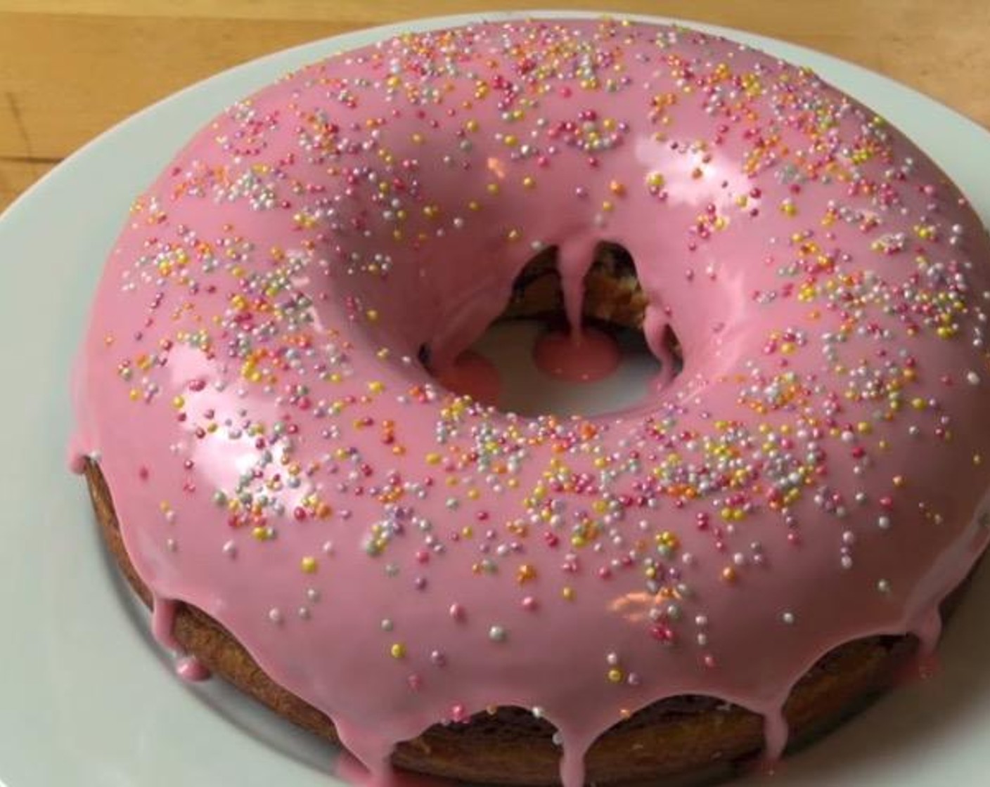 Giant Donut Cake