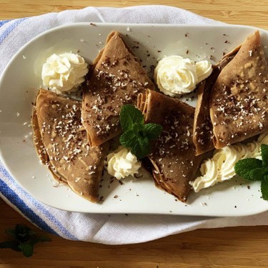 Vegan Chestnut Crepes Recipe | SideChef