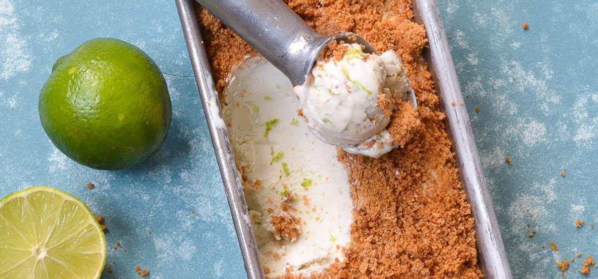 No-Churn Key Lime Pie Ice Cream Recipe | SideChef