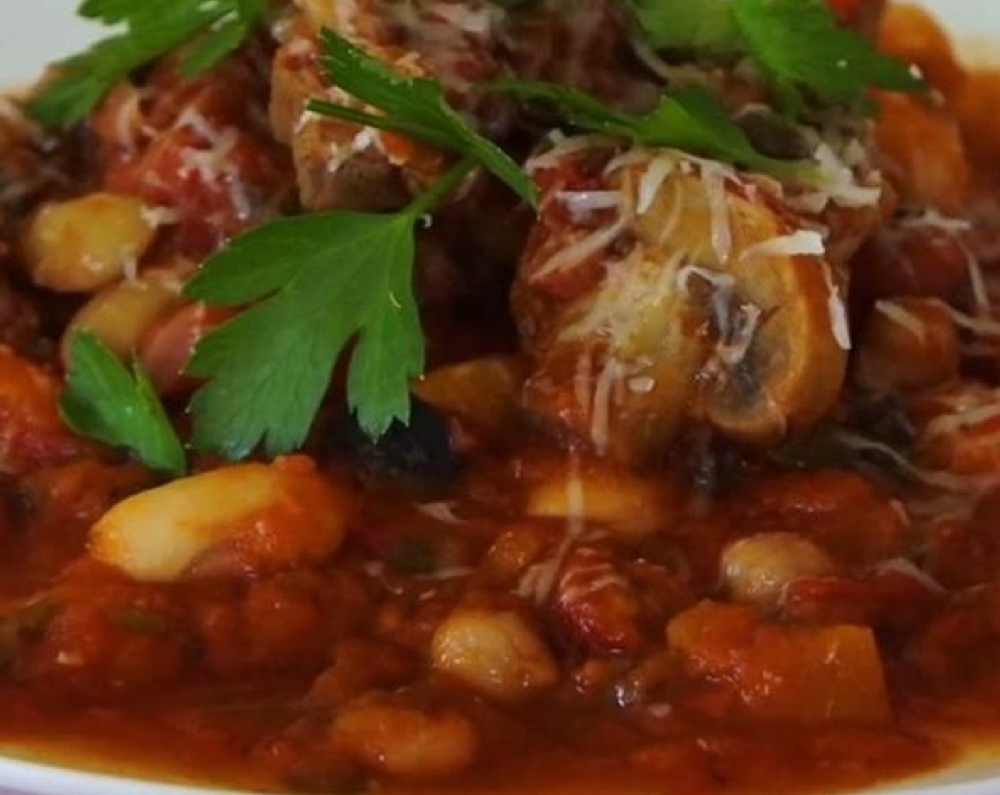 Osso Buco with Beans