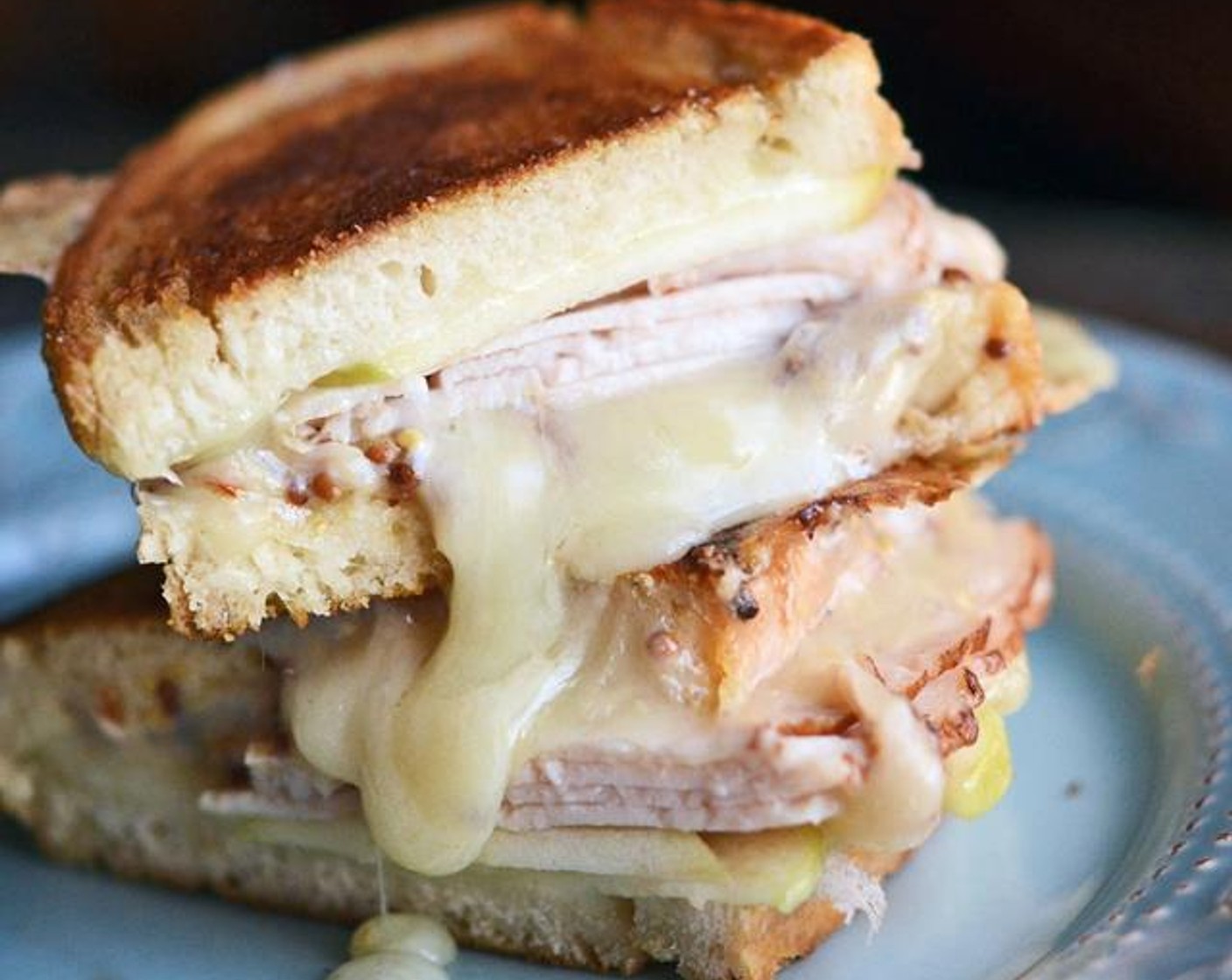 Apple Turkey Melt