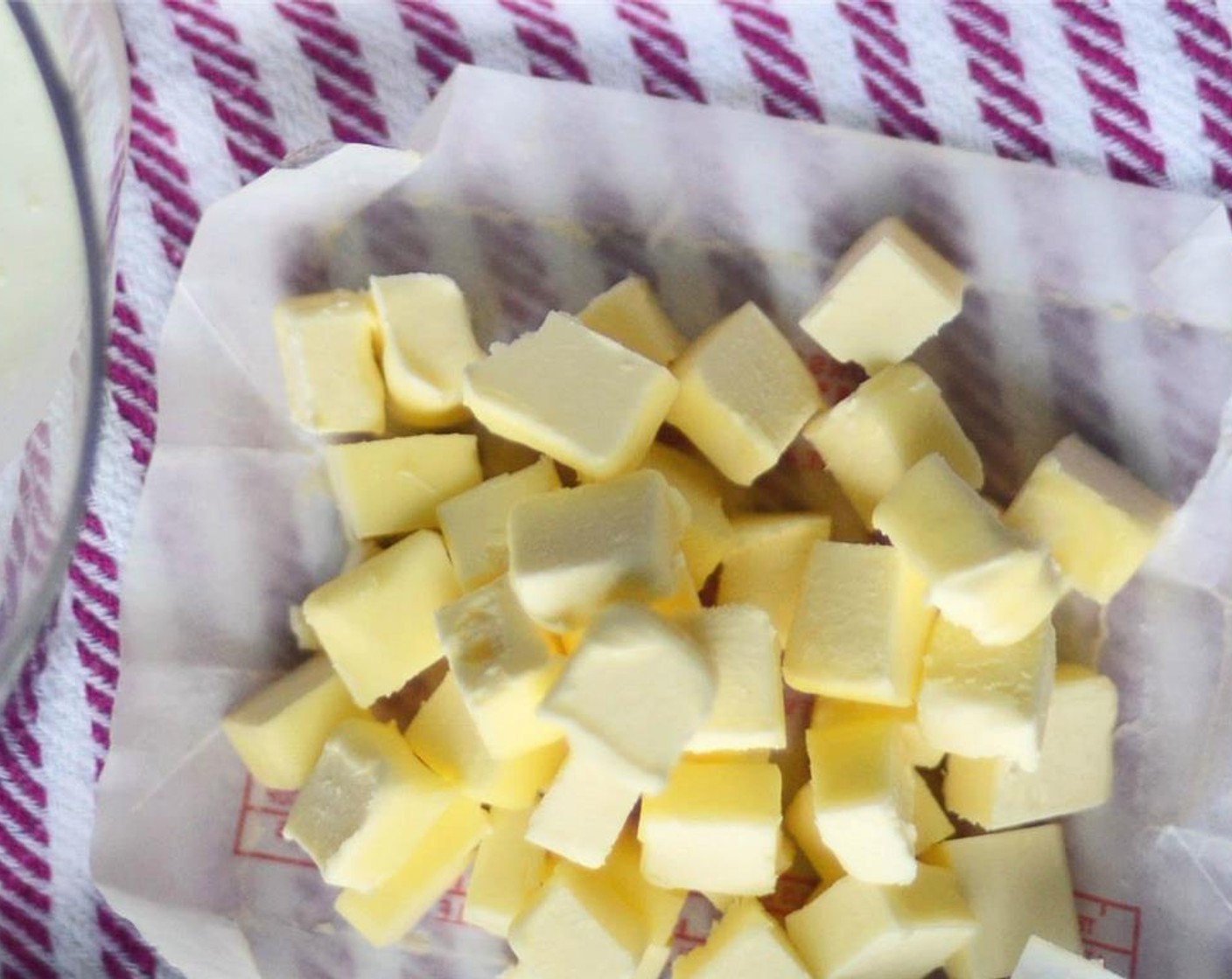 step 1 Dice the Butter (1 cup).