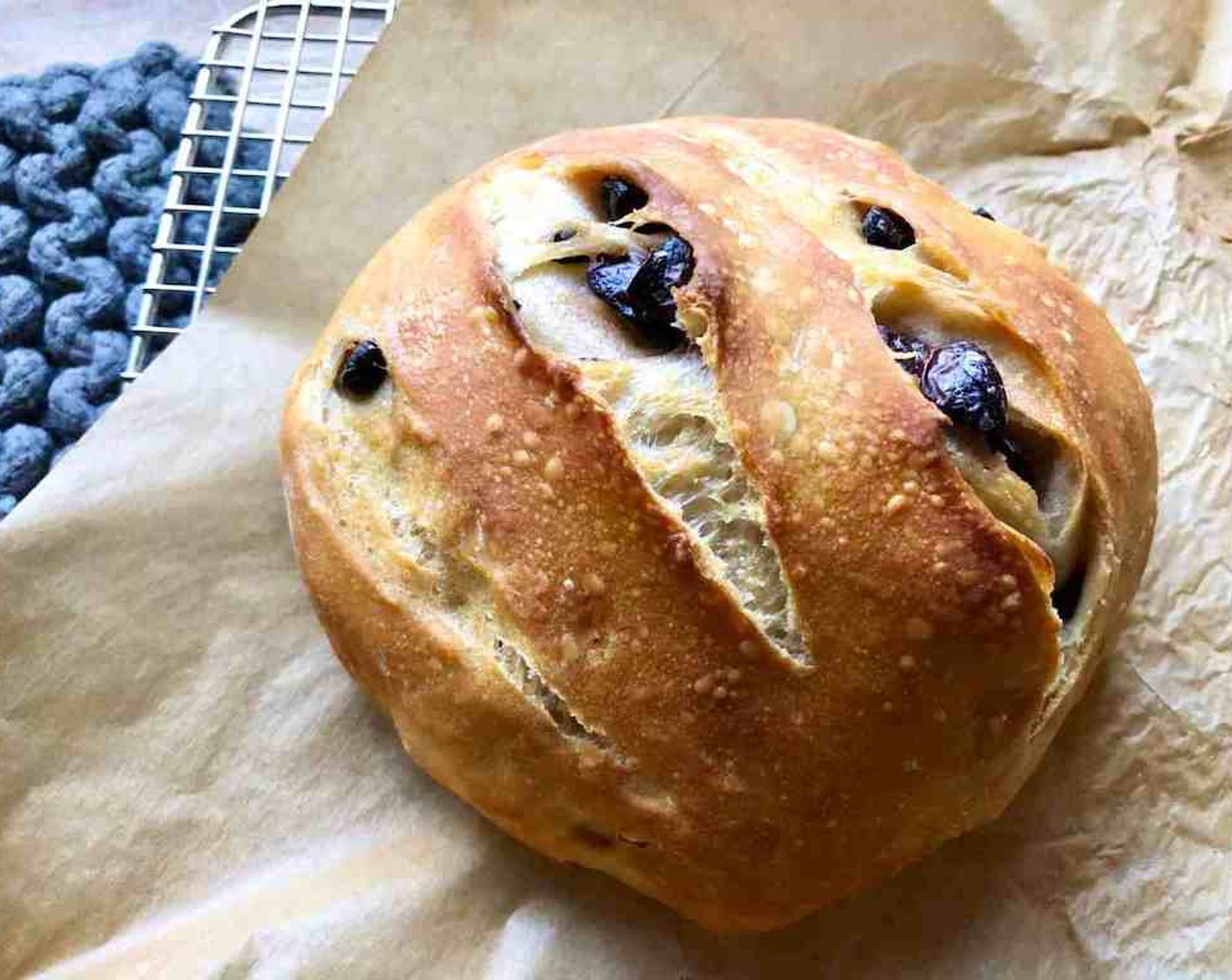 step 13 Bake the bread for a total of 30 to 35 minutes until the crust is browned to your liking and is firm to the touch.