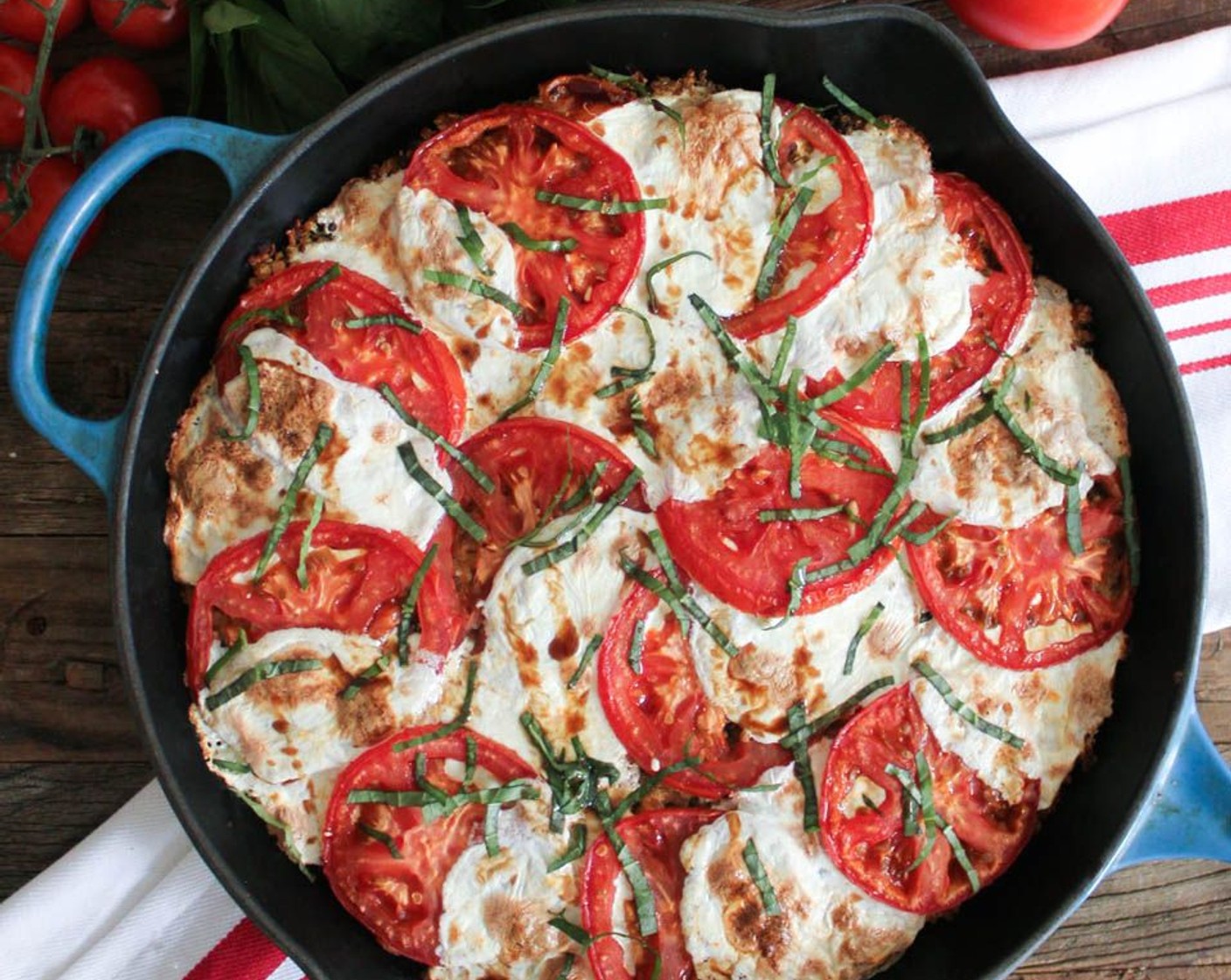 Caprese Quinoa Bake