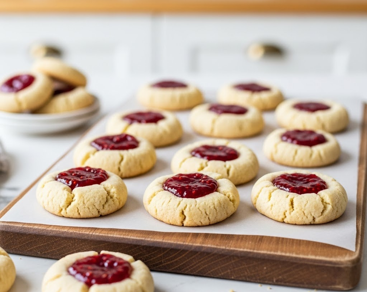 Peanut Butter and Jam Cookies