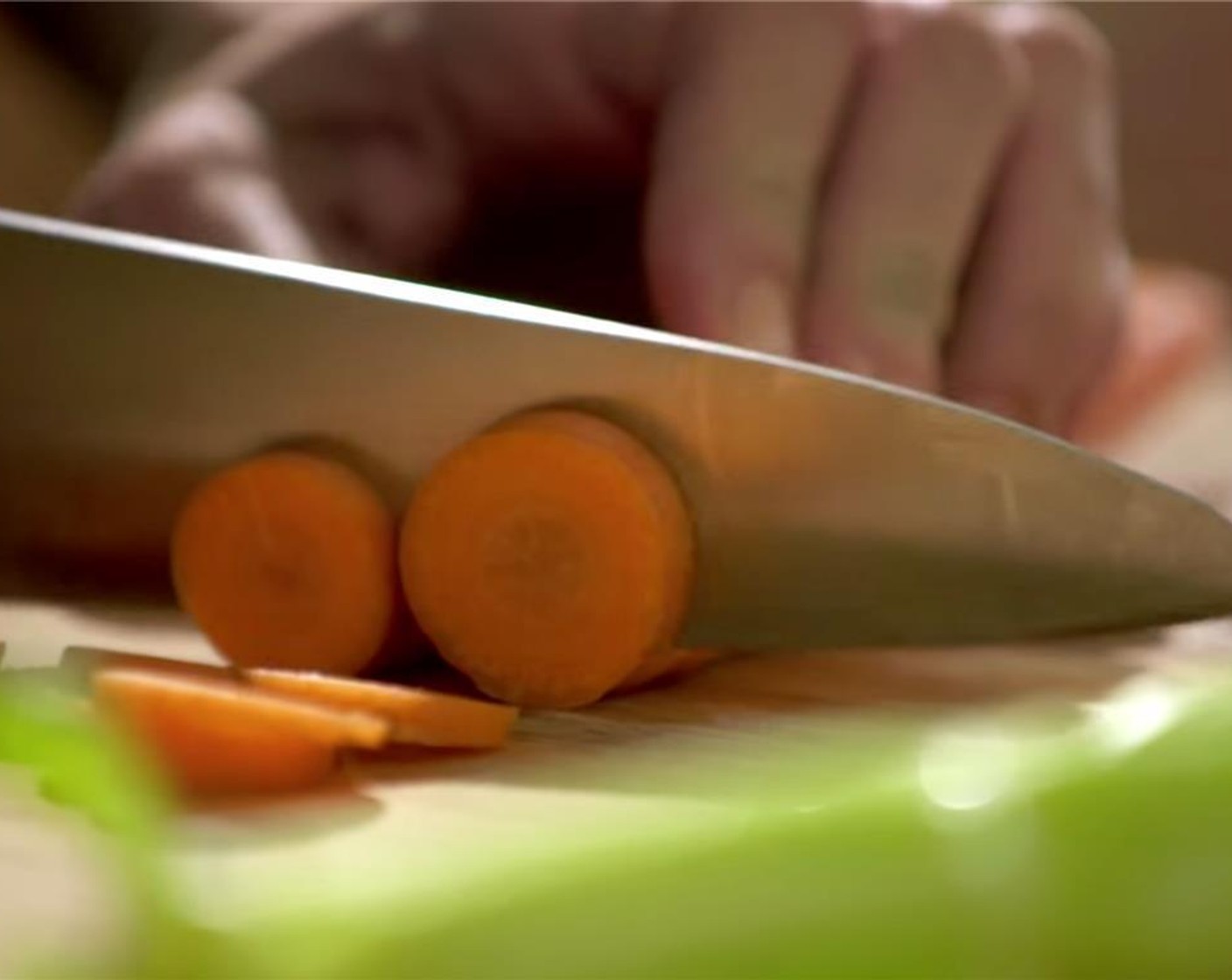 step 1 Roughly chop the Carrots (3) and Celery (3 stalks).