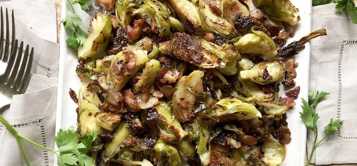 Balsamic Roasted Brussels Sprouts Recipe | SideChef