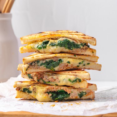 Breakfast Sausage Grilled Cheese Recipe | SideChef
