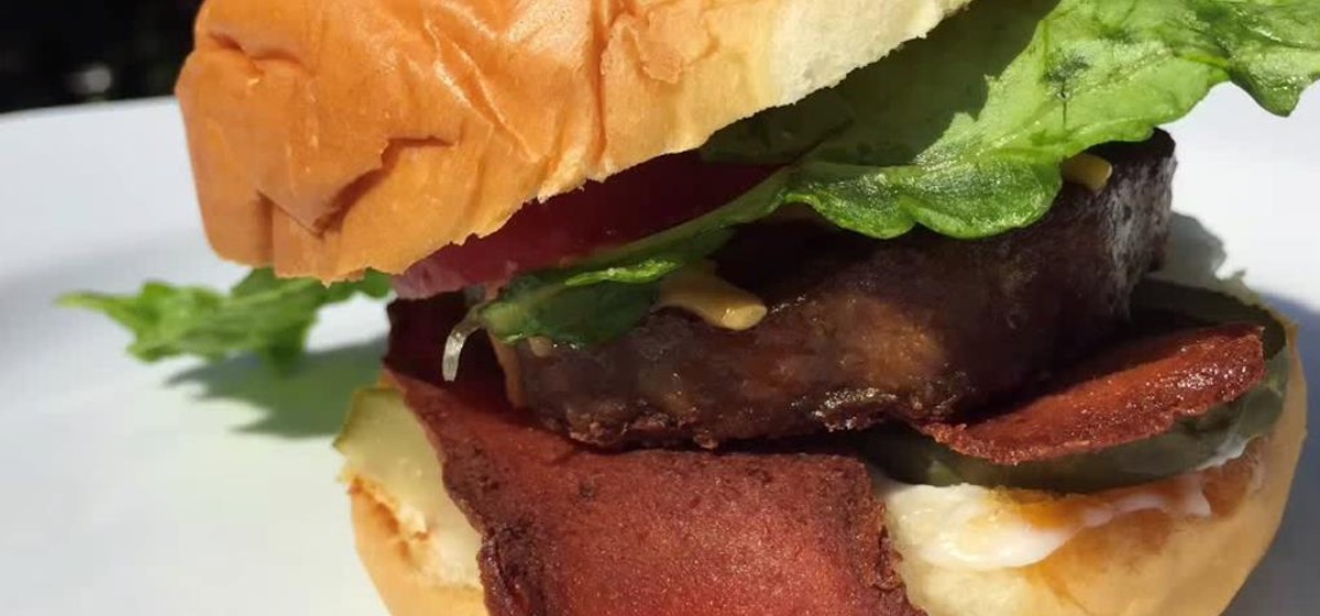 Vegan Bacon Cheeseburger Recipe SideChef