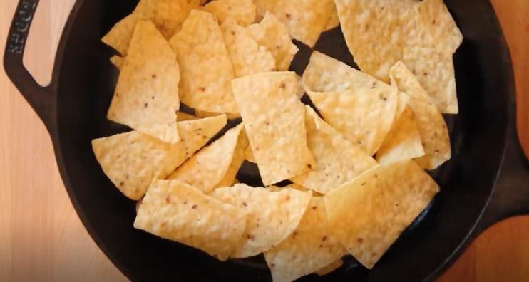 Three-Cheese Buffalo Chicken Nachos Recipe | SideChef