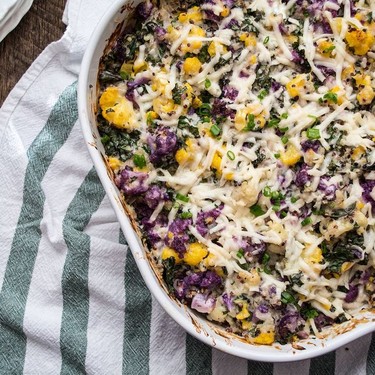 Cauliflower Quinoa and Kale Gratin Recipe | SideChef