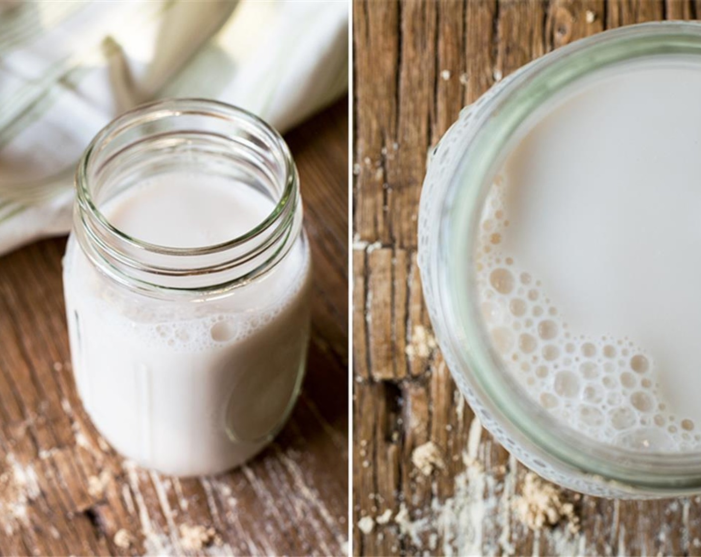 step 4 Add the Almond Milk (1 1/2 cups) and blend until smooth. Add a little more if you'd like a thinner smoothie.