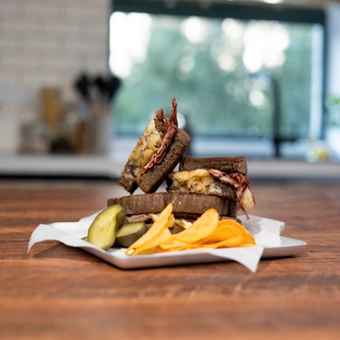 Irish Corned Beef Grilled Cheese Recipe | SideChef