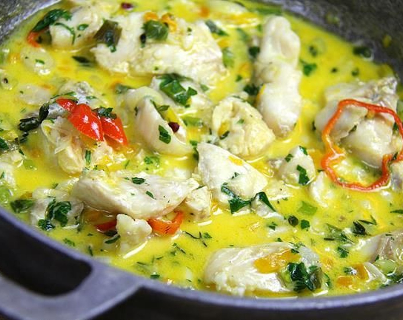 Coconut Stewed Haddock Recipe SideChef