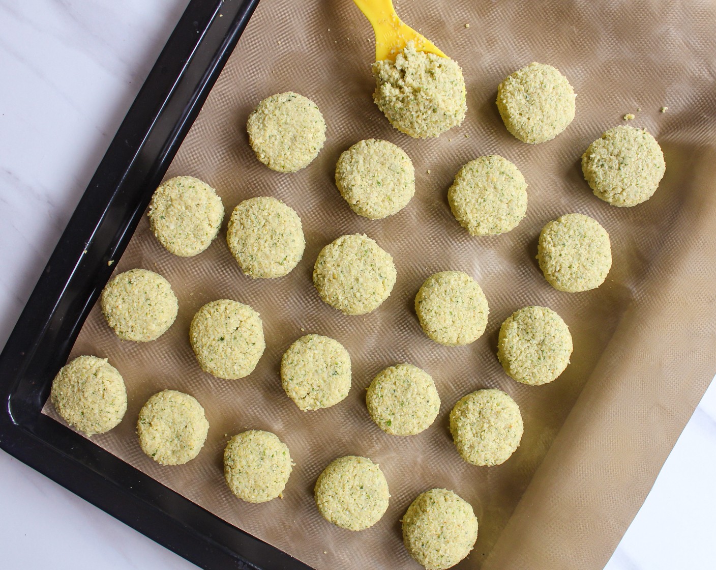 step 4 Scoop out 1 tablespoon at a time and form it into balls.