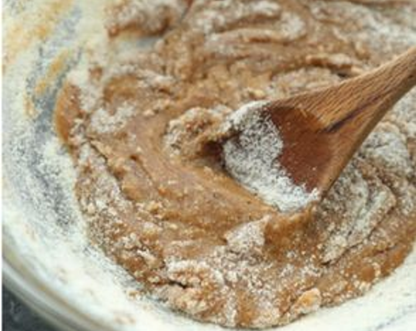 step 2 In a medium mixing bowl, combine the Coconut Oil (1/4 cup), Coconut Sugar (1/3 cup), Egg (1), Almond Butter (2 Tbsp), and Pure Vanilla Extract (1 tsp). Beat until smooth.
