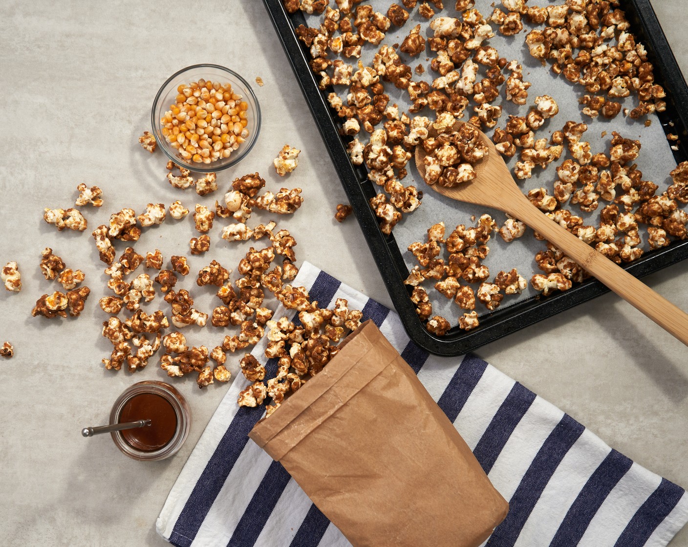 30-Minute Sea Salt Caramel Corn