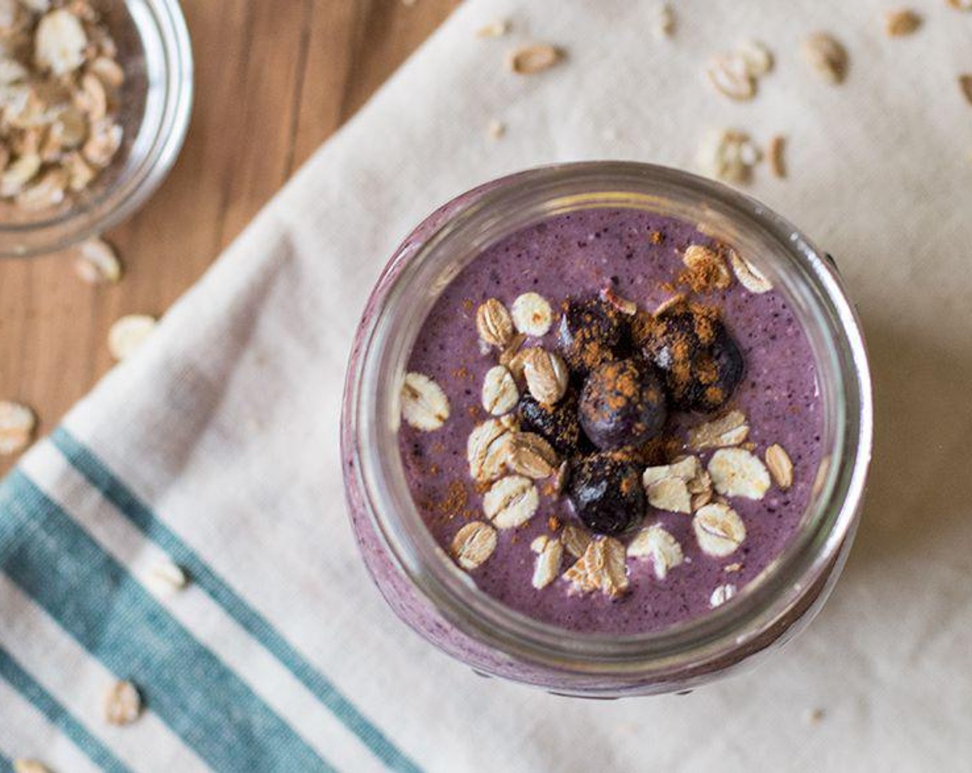 step 2 Garnish with additional cinnamon and blueberries if desired. Serve and enjoy!