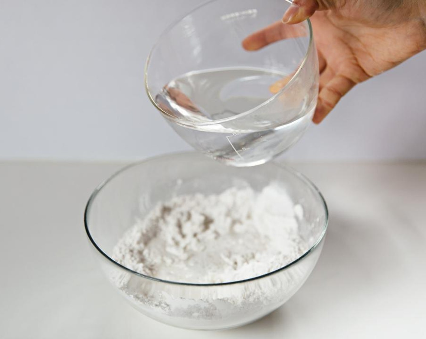 step 6 In another bowl combine Water (to taste) and the remaining Sweet Glutinous Rice Flour (1 2/3 cups).