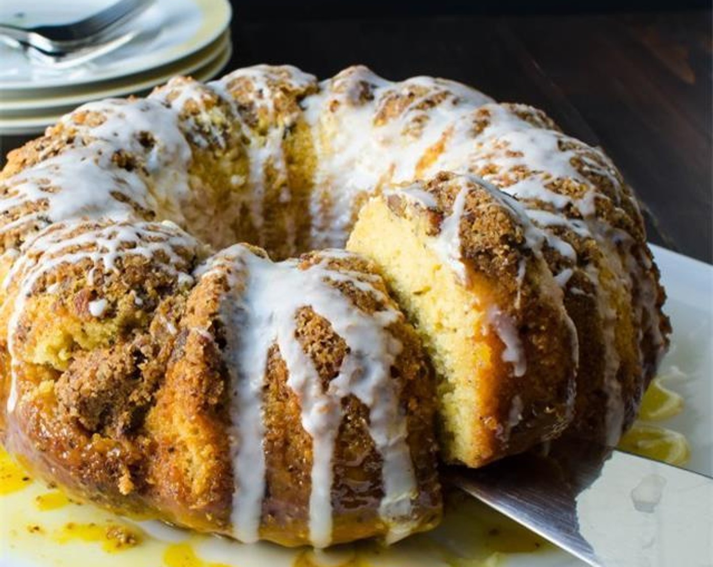 Passion Fruit Rum Bundt