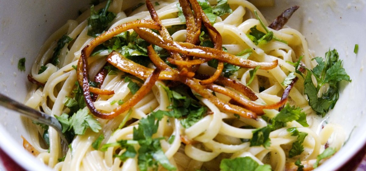 Orange Primavera Pasta Recipe | SideChef