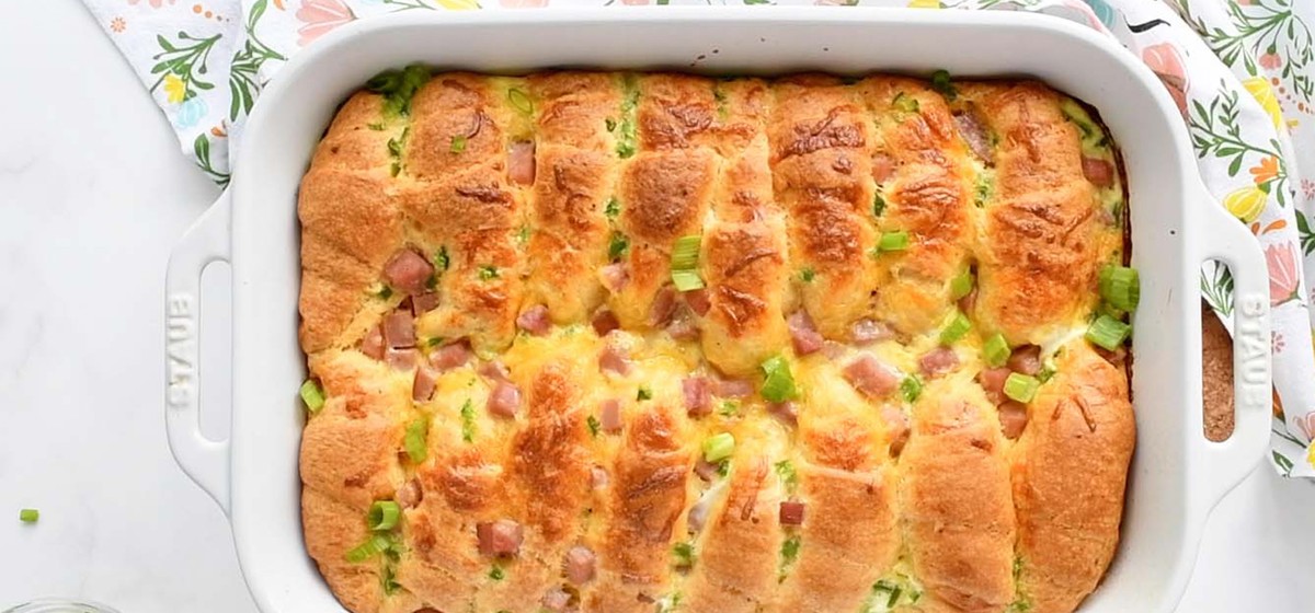 Cheesy Crescent Breakfast Bake Recipe | SideChef