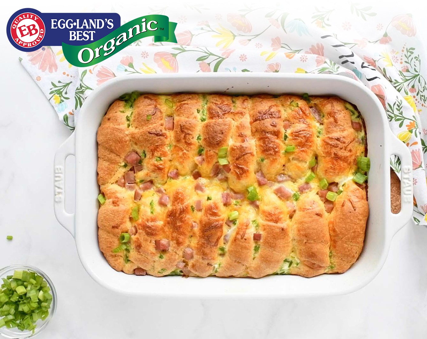 Cheesy Crescent Breakfast Bake