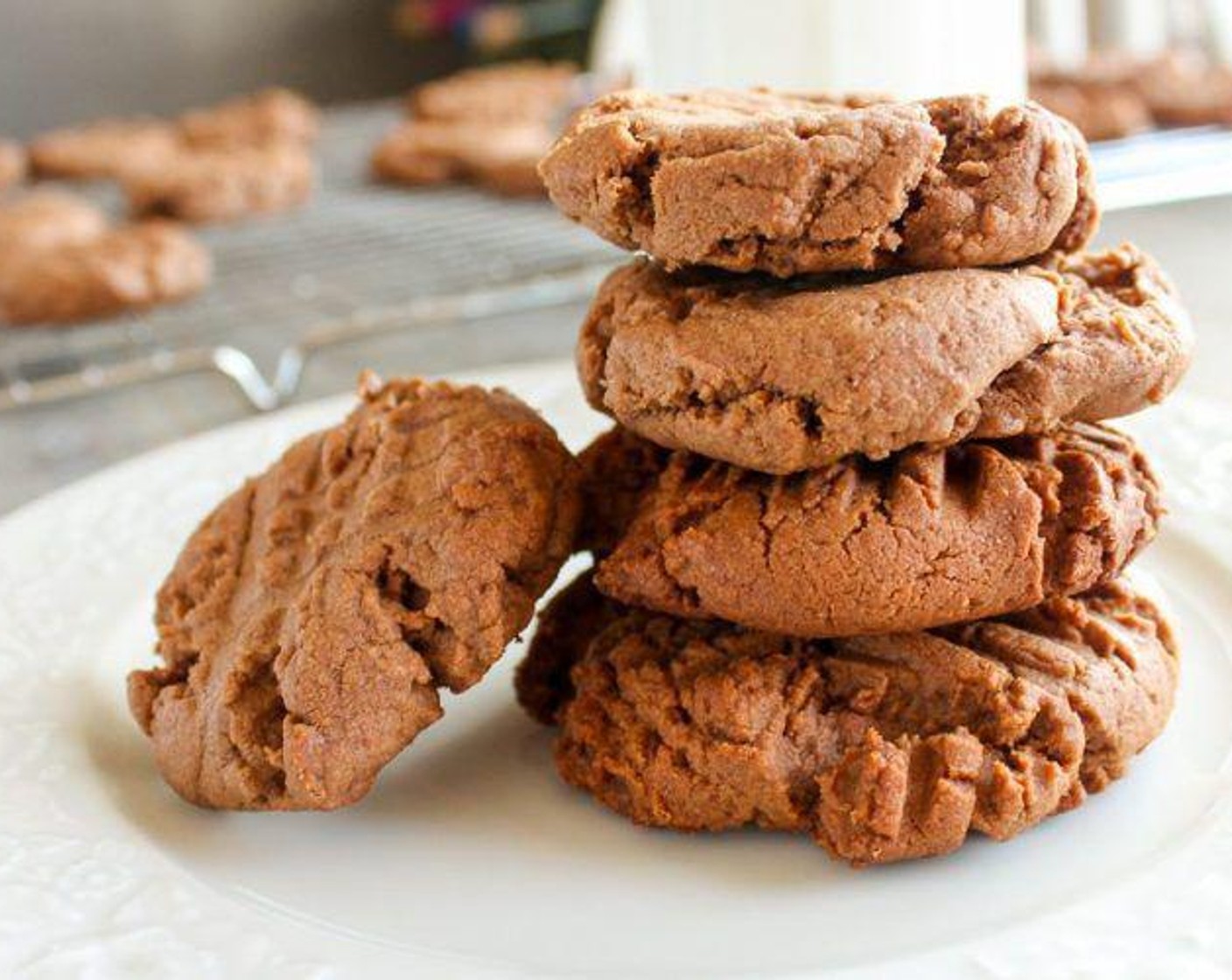 Peanut Butter Cocoa Cookies