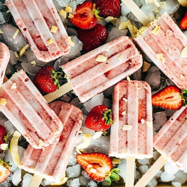 Vegan Strawberry Popsicles Recipe | SideChef