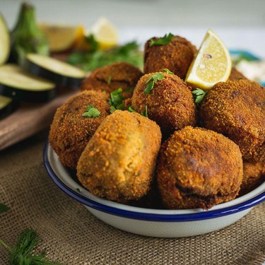 Crispy Eggplant Balls Recipe | SideChef