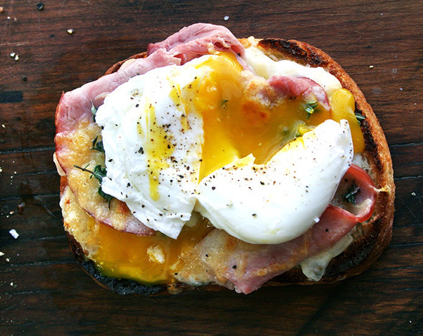 Croque-Monsieur With Poached Eggs (Croque-Madame)