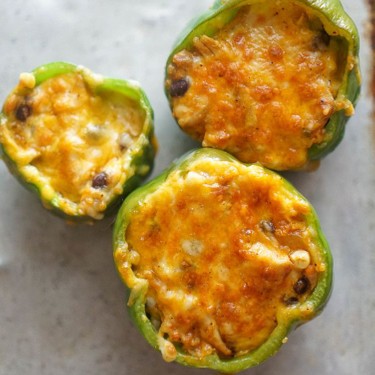 Chicken Fiesta Stuffed Peppers Recipe | SideChef