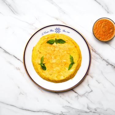 Steamed Tortilla on Basil Tomato Sauce Recipe | SideChef