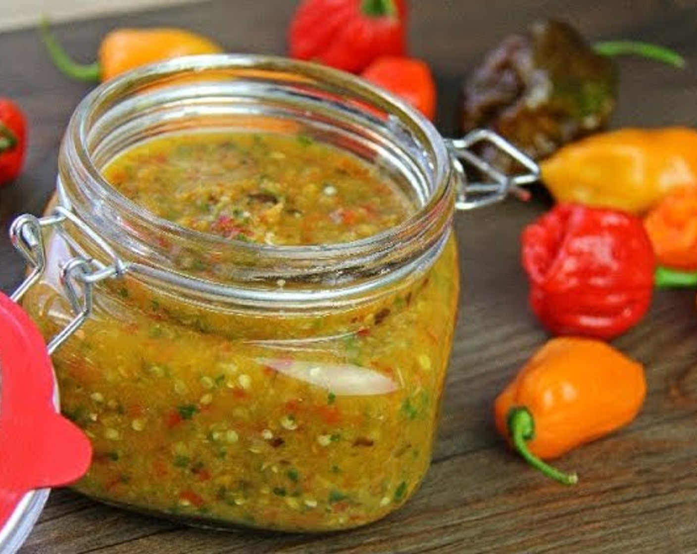 Traditional Caribbean Pepper Sauce