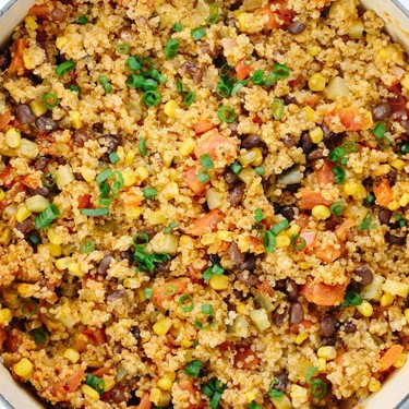 One Pot Mexican Spiced Vegetable Quinoa Recipe | SideChef