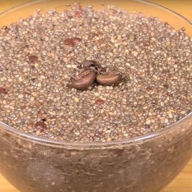 Coffee Mocha Chia Seed Pudding Recipe | SideChef