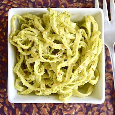 Cold Asian Pesto Noodles Recipe | SideChef