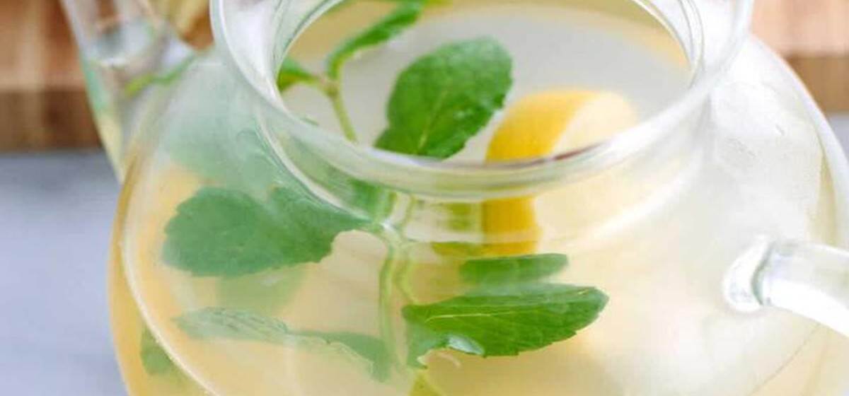 Ginger Root Tea with Lemon and Mint Recipe | SideChef