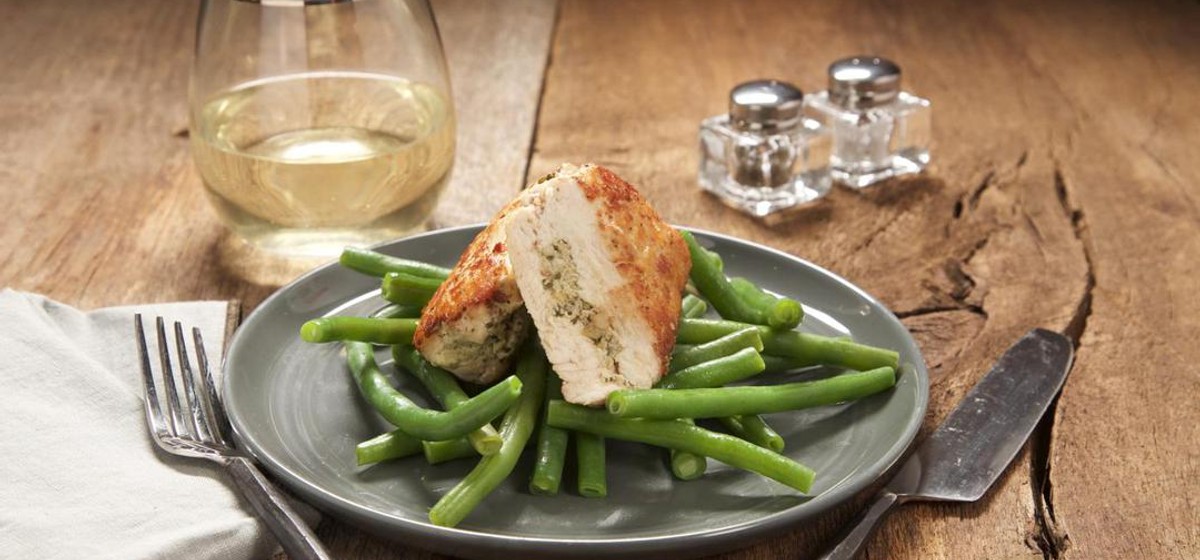 Stuffed Chicken Breast with Lemon-Artichoke Pesto Recipe | SideChef