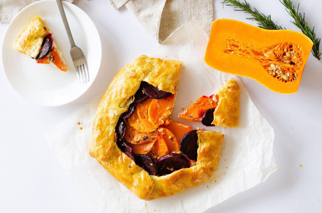 Butternut Beet and Ricotta Galette Recipe SideChef