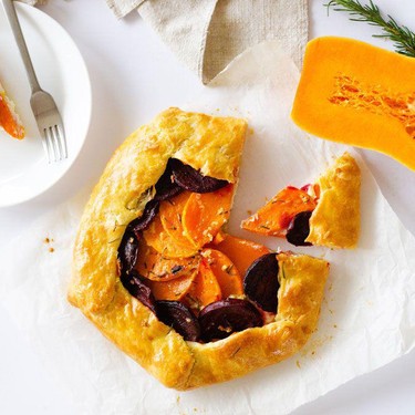 Butternut Beet and Ricotta Galette Recipe | SideChef