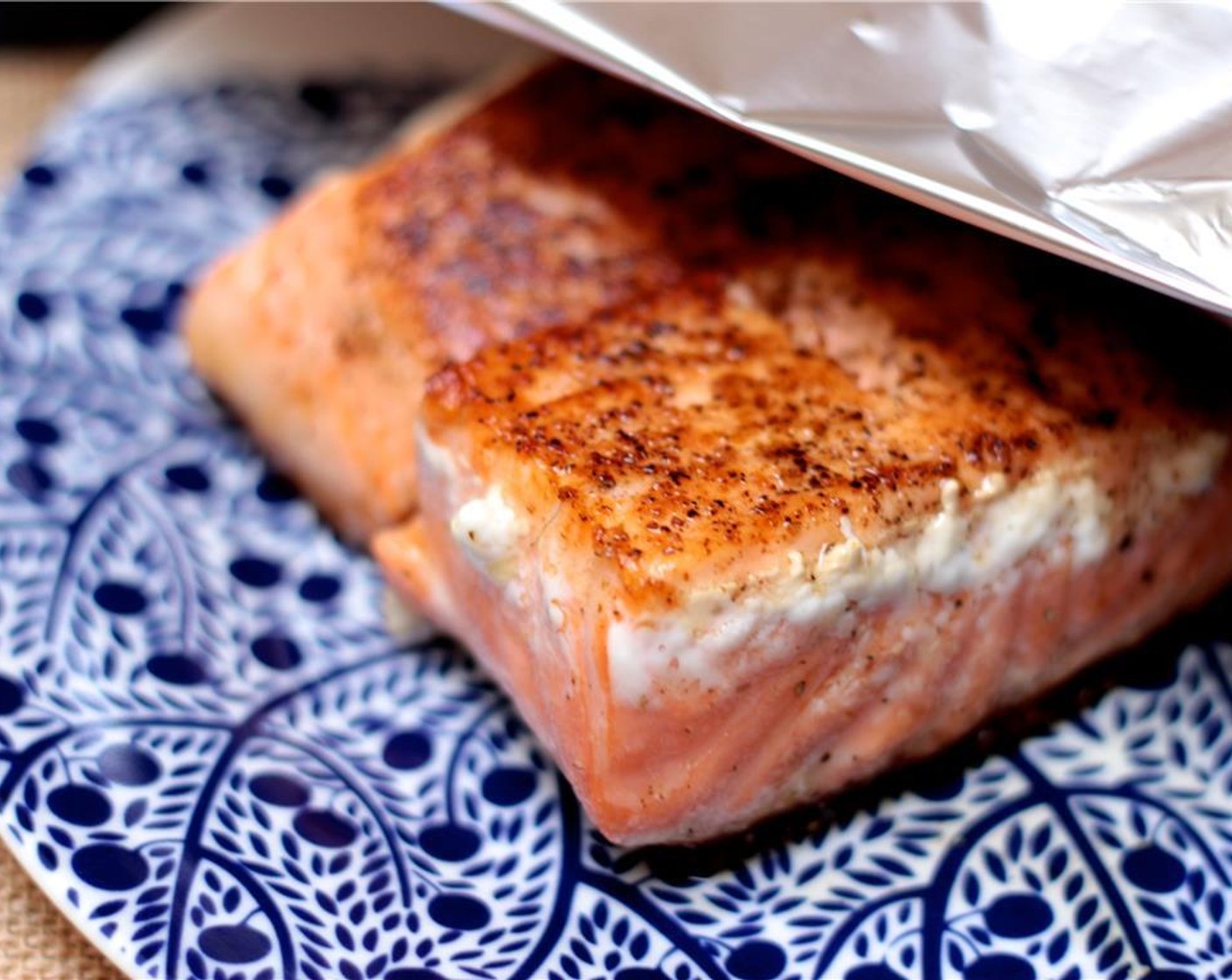 step 7 Transfer to a plate, cover with aluminum foil, and let stand for 10 minutes.