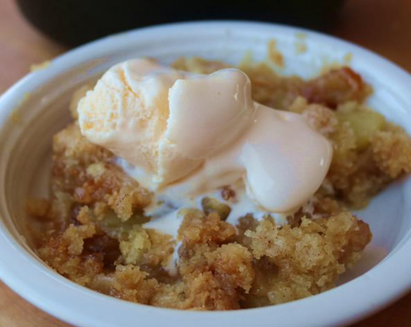 Apple Cobbler on the Grill