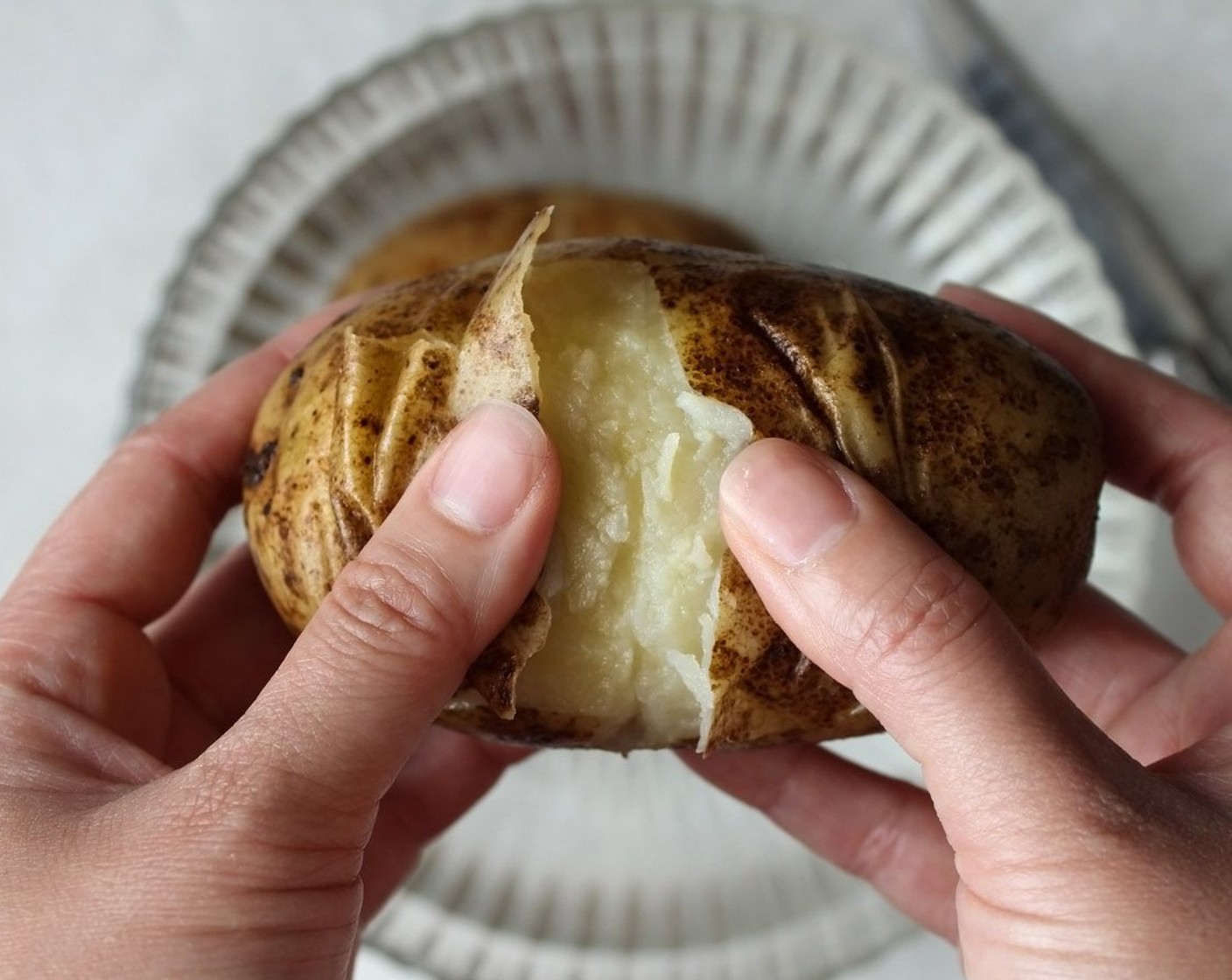 step 11 If you are peeling the potatoes, do it now.