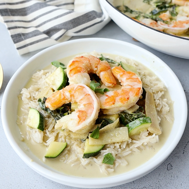 Thai Green Curry Shrimp Recipe | SideChef