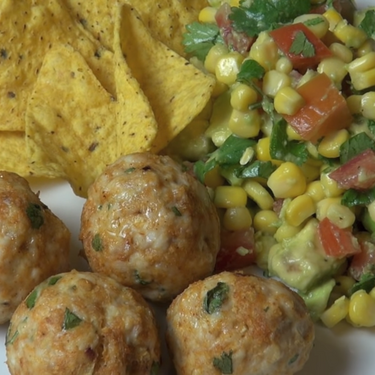 Mexican Meatballs with Salsa Salad Recipe | SideChef